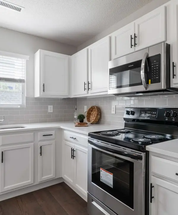 A luxury kitchen countertop and backsplash installation in Wake County, NC